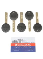 Комплект ключей MUL-T-LOCK ALBA 5KEY+CARD 430088 фото