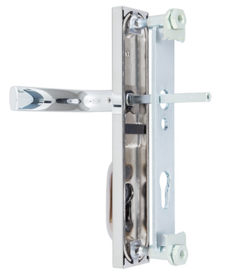 Фурнитура защитная ROSTEX R1/R4 R mov-mov din Plate 90мм Хром_полированный 22мм 38-55мм 3клас 804 Cr Комплект 40-0004005 фото