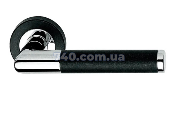 Дверна ручка Linea Cali Karina хром / чорний 40-00189736 фото
