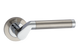 Дверная ручка MVM Tubo S-1103 матовый никель/полированный хром 40-001103 фото