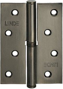 Дверная петля левая Linde H-100L MA матовый антрацит 44-9077 фото