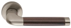 Дверна ручка Colombo Design Taipan матовий нікель/червоне дерево 40-0025612 фото