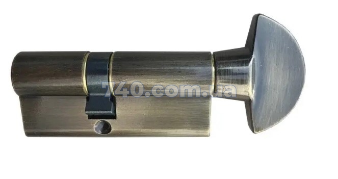 Цилиндр AGB Мод 600/60мм, ручка AL-ключ, 30Tx30, зеленая бронза 44-7498 фото