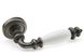 Ручка дверна Fadex Siena Ceramic V. N10-античне залізо/біла кераміка 43-0126791 фото