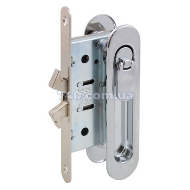 Дверные ручки для раздвижных дверей AGB B02923.50.34 Scivola-ТТ kit C хром (комплект WC) 40-0040167 фото