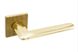 Дверная ручка Tupai 4165 5SQ/T2 33 золото полированное и матовое/водоспад 44-7962 фото 1