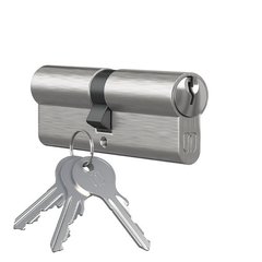 Цилиндр MEDOS 60 мм (30x30) ключ-ключ сатин никель 40-056766 фото
