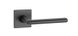 Дверна ручка APRILE Primula Q 7S AT чорний матовий (тонка розетка) 40-0223073 фото 2