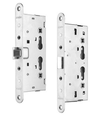 Комплект SANTOS для евакуаційного виходу 1300SS-3 1 Locking SATIN NICKEL/STAINLESS STEEL 900мм 9x9мм із замком J530-T та ручкою B002SS mov 45-622 фото