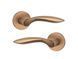 Дверна ручка STILE PULIA R 7S ST світло коричневий LIGHT BROWN(тонка розетка) 50-1233 фото 1