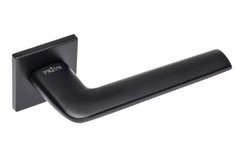 Дверная ручка Prius Слим А 440 R78 (тонкая розетка, 6 мм) FB черный матовый 44-10580 фото