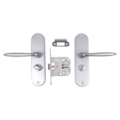 Ручка на планке RDA Time WC (механизм 258), матовый хром 64496 фото