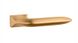 Дверна ручка APRILE Gladiola RTH 7S матова латунь (тонка розетка) 44-10101 фото 2
