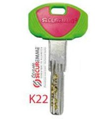 Ключ Securemme OС22NISBOZ к цилиндрам K22 44-1689 фото