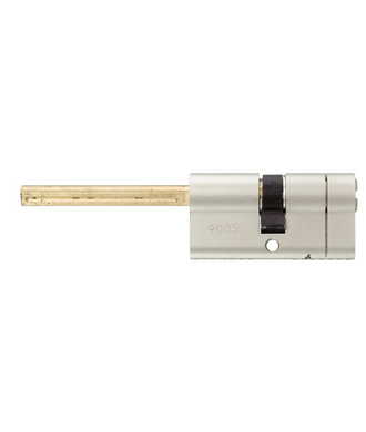Циліндр RB din_kt Keylocx 66мм (31х35) cam30 5key rb1 k04 box ключ-тумблер довжина штока до 90 мм,нікель-сатин 49-776 фото
