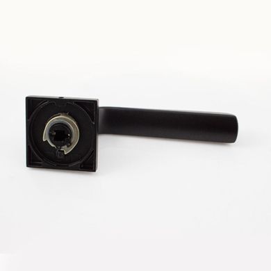 Дверна ручка RDA LOTUS мат чорний (роз 6мм) 68042 фото