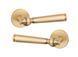 Дверная ручка STILE TUKA R 7S ST матовая латунь GOLD SATIN (тонкая розетка) 50-1235 фото 1