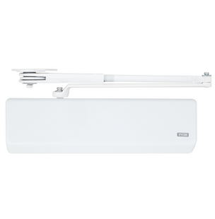 Доводчик накладной RYOBI 4550 DS-4550P WHITE BC/DA PRL_HO_ARM EN_1-6 до_120кг 1400мм 40-0002936 фото