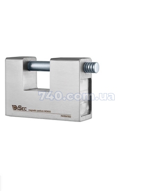 Замок висячий Disec MG600 Magnetic_6G KM0P20 2key slid_shackle 20мм 12мм box 40-00278128 фото