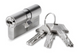 Цилиндр Winkhaus N-TRA 3 ключа 70мм (30x40) ключ-ключ 5053180 фото 1