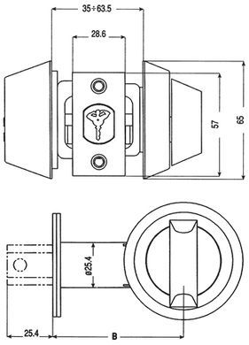 Дверной замок Mul-T-Lock dead bolt hercular MT5+ Interactive латунь 40-0034632 фото