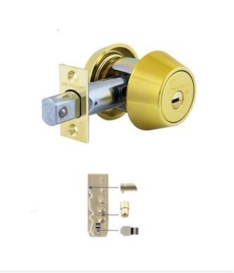 Дверной замок Mul-T-Lock dead bolt hercular MT5+ Interactive латунь 40-0034632 фото