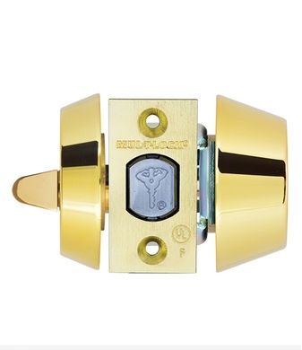 Дверной замок Mul-T-Lock dead bolt hercular MT5+ Interactive латунь 40-0034632 фото