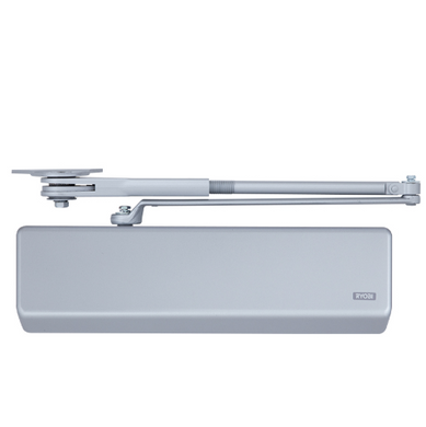 Доводчик накладной RYOBI 4550 DS-4550P SILVER BC/DA PRL_HO_ARM EN_1-6 до_120кг 1400мм 40-0002937 фото