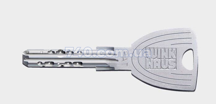 Цилиндр Winkhaus X-TRA 3 ключа 60мм (30x30T) ключ-тумблер 5026926 фото