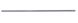 Ручка TESA BAR.H.U.1400 Р (RAL 9006) серебристо-серая 1400мм горизонтальная штанга к серии Universal 44-8803 фото 2