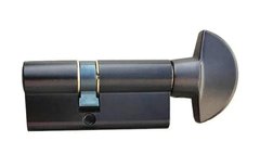 Циліндр AGB Мод 600/60мм, ручка AL-ключ, 30Tx30, матовий чорний 44-7506 фото