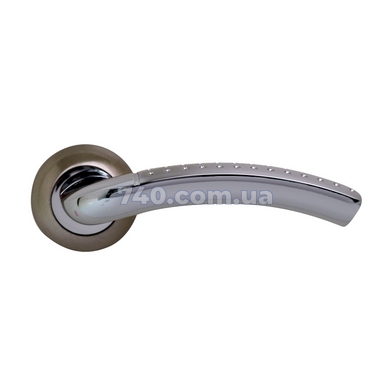 Дверна ручка COMIT CM 135 хром/матовий нікель 40-0020483 фото