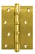 Дверная петля FUXIA 100*2,5 мм универсальная матовая латунь 40-0020728 фото