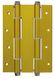 Дверная петля маятниковая AMIG Мод.3035 180x133x4 мм, желтая 45-1121 фото