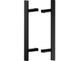Дверная ручка-скоба WALA М304 QA45RX (40X20), X=200, L=300 черный матовый (двусторонняя) 44-8636 фото 1