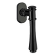 Ручка оконная Fadex Tako DK245. N52-черный матовый 49-3509 фото 1