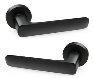 Ручка дверная Forme Sky 490A. N52 - черный матовый 43-000765145 фото