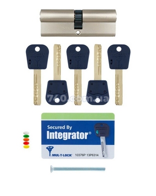 Циліндр MUL-T-LOCK INTEGRATOR 90 мм (35x55) ключ-ключ 40-1113395 фото