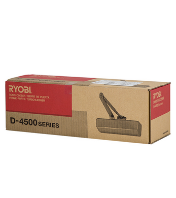 Доводчик накладной RYOBI 4550 D-4550 GREY_ANTHRACITE BC/DA UNIV_ARM EN_2-7+ до_200кг 1400мм FIRE 49-3510 фото