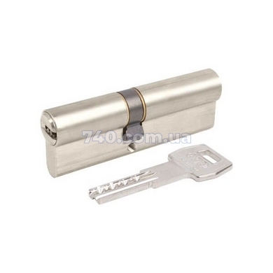 Цилиндр AGB Мод 5000PS/54мм, ключ-ключ, 27x27, матовый никель 44-8902 фото