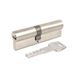 Циліндр AGB Мод 5000PS/90 мм, ключ-ключ, 40x50, матовий нікель 49-1509 фото 1