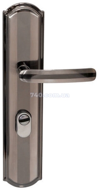 Дверная ручка на планці Bruno BR-33 матовый никель, правая 40-024582 фото