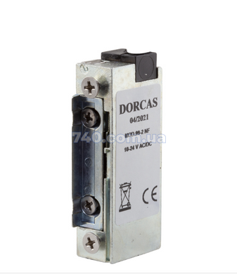 Защіпка електромеханічна DORCAS SW 99-2 NF FaFix (W/O_SP 10-24V_AC/DC) НЗ універсальна з вузьким корпусом вологозахищена 44-8309 фото