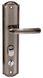 Дверная ручка на планці Bruno BR-33 матовый никель, правая 40-024582 фото 2