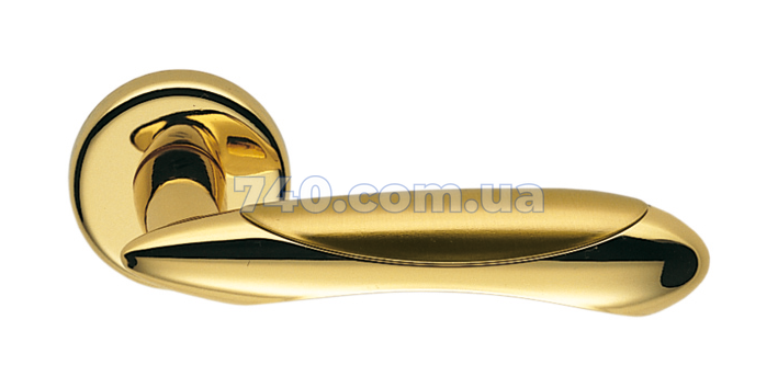 Дверная ручка Colombo Design Talita полированная латунь/матовое золото 40-0025321 фото