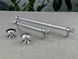 Ручка скоба Fadex mod.890 Rania, м/о 128. C03 - хром полированный/хром матовый 43-00123514 фото 4