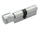 Цилиндр 65 мм (35x30Т) ключ-тумблер, никель матовый 4788 фото