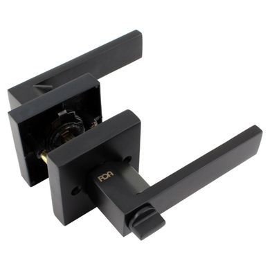 Ручка-замок RDA ZN3201 ключ-кноб, матовый черный 73455 фото