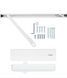 Дверной доводчик RYOBI 2000 DS-2050T GLOSSY_WHITE BC SLD_HO_ARM EN_3 60кг 950мм 40-0027389 фото 2