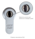 CLIQ Цилиндр Abloy din_mod_kt hard CY333 Protec2 89 HCR 38Hix51T TO_KILA CAM30 CLIQ M/S TA77ZZ 49-4067 фото 7